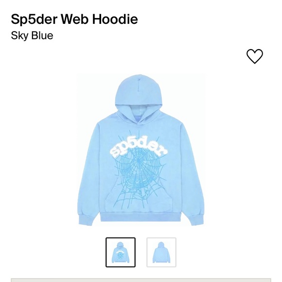 Sp5der web hoodie - Picture 3 of 5